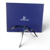 Swarovski 'Silver Lake' collection, Crystal Paradise Roller Bird (957568) retired 2011 designed by