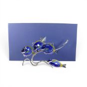 Swarovski Crystal Paradise Surgeon Fish (1034023) retired 2013 designed by Elisabeth Adamer in