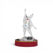 Swarovski 1999 Annual Edition 'Masquerade Pierrot' (242032) retired 1999 designed by Adi Stocker,