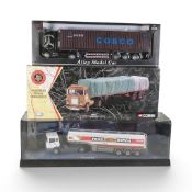 Corgi Modern Trucks 75104 ERF Esso Tanker and Corgi British Road Services CC12603 Scammell
