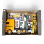 A collection of lorries to include Corgi Foden truck and trailer, Polar Industries Ice Road Truckers