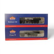 Bachmann 00 Locomotives to include:- 31-003 Robinsons 04 6190 LNER Black, together with 31-010 Class