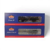 Bachmann 00 Locomotives to include:- 31-880 Class 4F 0-6-0 3851 LMS Black together with 31-627 Class