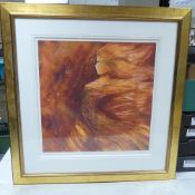 Charlotte Atkinson, signed framed print titled Loves Rhapsody II, depicting stylised figurative