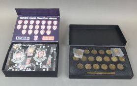 Stoke City FC Premier League 2009/2010 Presentation Coin boxed set, together with Britannia Building