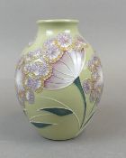 A Moorcroft vase in the Cowslip design by Nicola Slaney, first quality, app height 13.5cm, dated