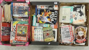 A large quantity of mainly Stoke City football programs from 1960's, 1970's and 1980's, also