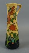 A Moorcroft limited edition Jug in a Poppy design, marked 1 of 2, first quality, app height 18.