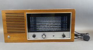 A Pye model 1112 Seafarer table top valve radio, C.1966. Untested.