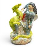 Kevin Francis George & the Dragon Artist Proof by John Michel.
