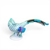Herend Porcelain multicoloured Golden Pheasant. (L: 22cm)