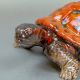 Anita Harris, extra large model of a Tortoise with blue mountain glaze L35cm. Gold signed. - Image 2 of 7