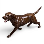 Beswick chocolate Labrador figure, model no.3062B, limited edition Collectors Club Special in 1993.
