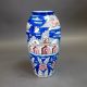 Wade prototype vase, decorated in a Persian/middle eastern style with a figure on horse back with - Image 4 of 7