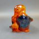 Anita Harris, Mother Duck & Chick. Stunning colours & wonderful feathers H28cm. Gold signed. - Image 1 of 5