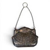 Ladies Silver purse, Birmingham 1910, 165.7g.
