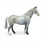 Beswick model of a Hunter horse in dappled grey gloss, model H260, h19cm.