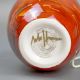 Anita Harris Sailing Home Delta vase H15cm. Gold signed. - Image 6 of 6