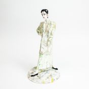 Dennis China Ware, Art Deco-style ceramic figure, modelled by Roger Michell. (H: 30cm)