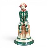 Kevin Francis Harlequin modelled by John Michael to his own design, limited edition 80/500. Signed.