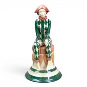 Kevin Francis Harlequin modelled by John Michael to his own design, limited edition 80/500. Signed.