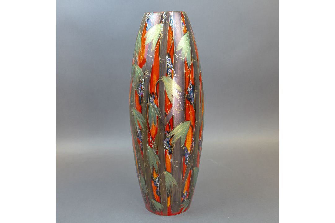 Anita Harris Prestige Giant Panda Havana vase H50cm, RRP £495. Gold signed. - Image 4 of 9