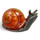 Anita Harris large model of a hand painted stunning Snail L30cm. Gold signed. - Image 1 of 5