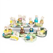 Beswick Kitty MacBride character figures to include Lazy Bones 2530, A Good Read 2529, Guilty