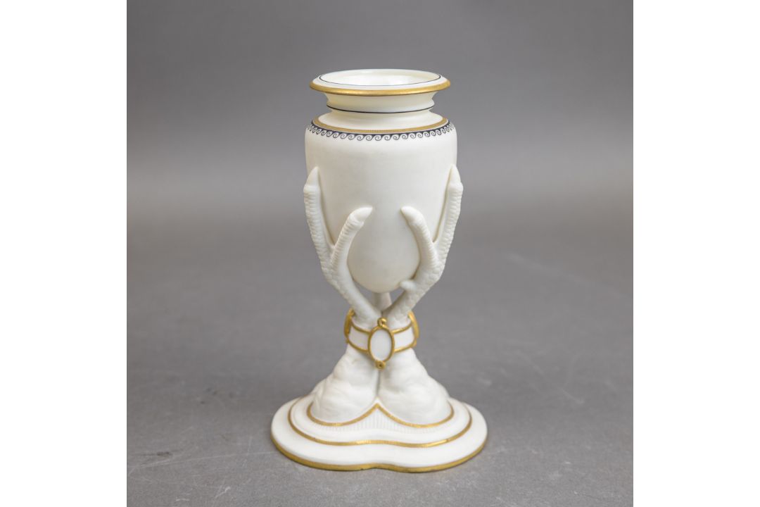 A group of ceramic pieces to include a pair of figures, boy & girl, both plainly decorated but - Image 5 of 12