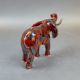 Anita Harris, stunning model of an Elephant with reactive glazes H13cm x L21cm. Gold signed. - Image 3 of 7