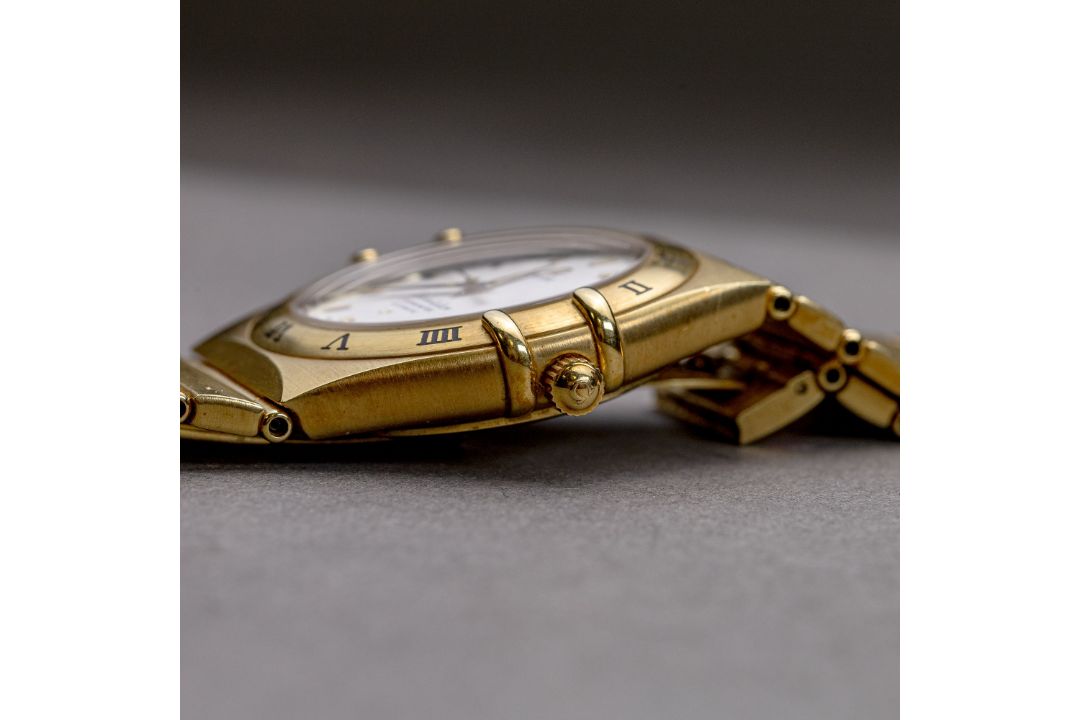18ct gold Omega Constellation Chronometer automatic wristwatch with 18ct bracelet, d.3.75cm incl. - Image 4 of 14