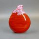 Anita Harris Cherry Blossom Teardrop vase H32cm. Gold signed. - Image 4 of 6