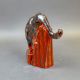 Anita Harris, stunning black & grey Cougar figurine with reactive glazes. Gold signed. H28cm - Image 6 of 7