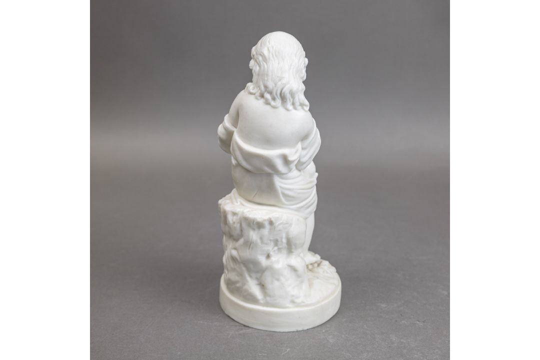 A group of ceramic pieces to include a pair of figures, boy & girl, both plainly decorated but - Image 11 of 12