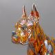 Anita Harris, huge impressive fireside model of an American Boxer Dog, H46.5cm x L49cm, Gold - Image 4 of 13