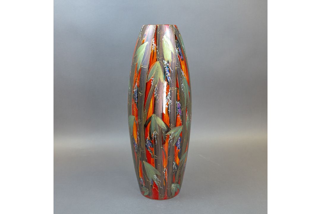 Anita Harris Prestige Giant Panda Havana vase H50cm, RRP £495. Gold signed. - Image 5 of 9