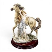 Giuseppe Armani for Capodimonte, titled Florence, Artemis Goddess of the Hunt, limited edition no.