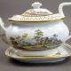 Late 18th/early 19th century porcelain teapots, of various body shapes, matching lids and five - Image 3 of 7