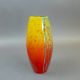 Anita Harris, large Brimstone Triangle vase, H24cm. Gold signed. - Image 4 of 6