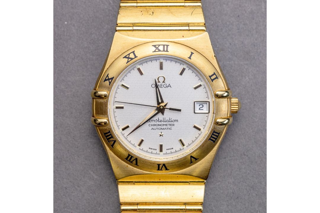 18ct gold Omega Constellation Chronometer automatic wristwatch with 18ct bracelet, d.3.75cm incl. - Image 2 of 14