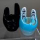 A collection of Wade prototype shaped dishes from The William Harper studios, each painted in - Image 3 of 9