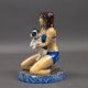 Kevin Francis figure of a girl in a bikini holding a dog, Artists Original Colourway signed Victoria - Image 2 of 5