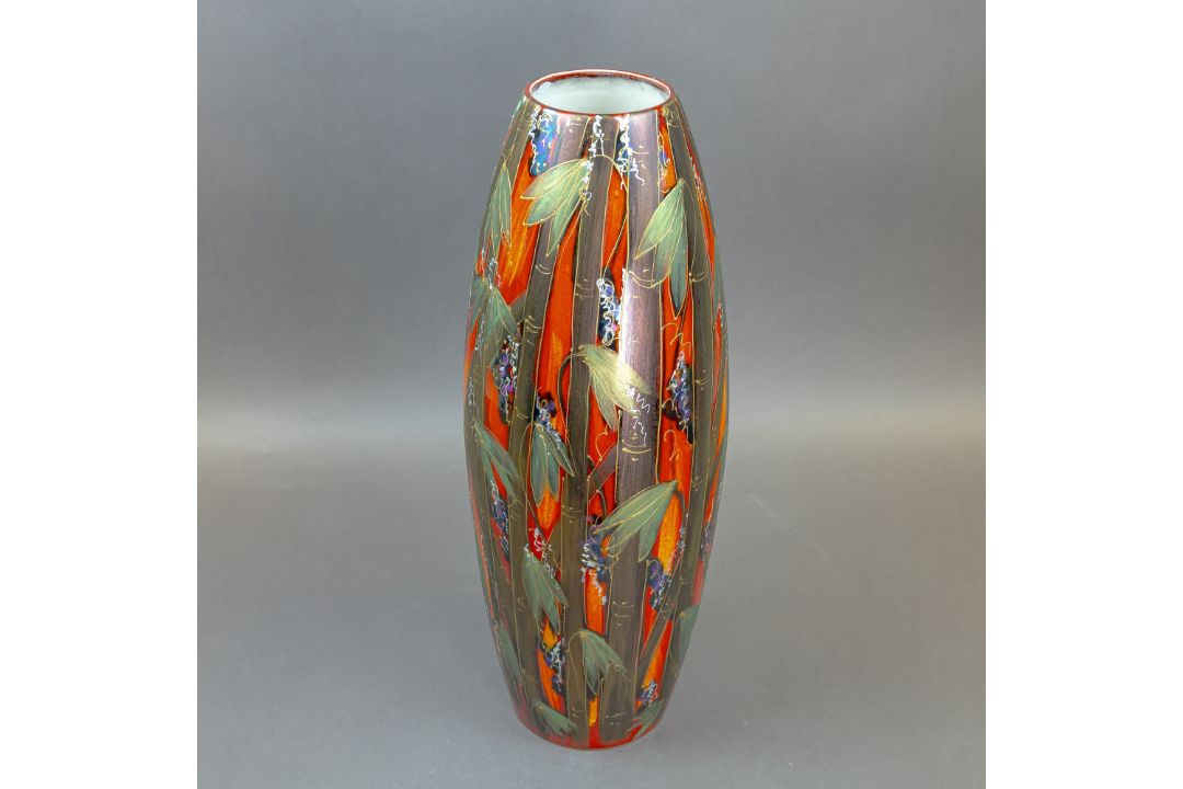 Anita Harris Prestige Giant Panda Havana vase H50cm, RRP £495. Gold signed. - Image 3 of 9