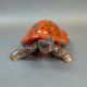 Anita Harris, extra large model of a Tortoise with blue mountain glaze L35cm. Gold signed. - Image 3 of 7