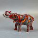 Anita Harris, stunning model of an Elephant with reactive glazes H13cm x L21cm. Gold signed. - Image 4 of 7