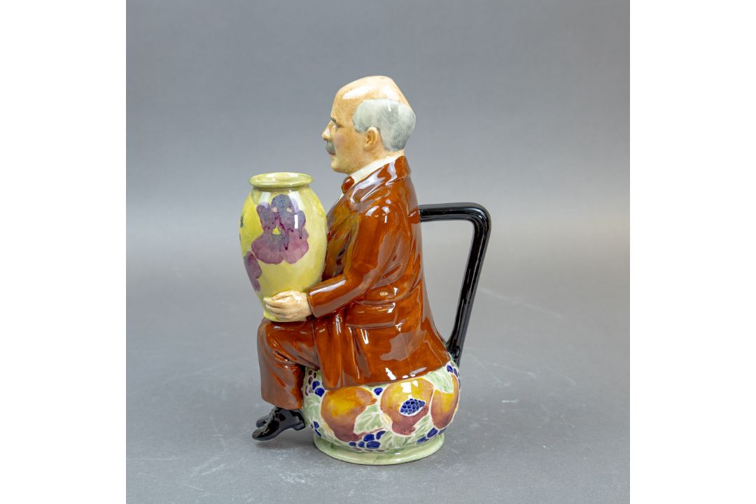 Kevin Francis, impressive William Moorcroft Toby Jug, limited edition 59/350. Modelled & signed by - Image 3 of 6