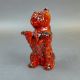 Anita Harris Flambe begging Westie / West Highland type Dog H19cm. Gold signed. - Image 3 of 6
