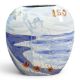 Anita Harris Churchill Anniversary 150 Purse vase H12cm. Gold signed. - Image 1 of 5