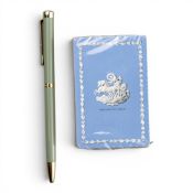 Wedgwood design pack of playing cards, sealed, together with Wedgwood ball point pen. (2)
