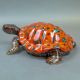 Anita Harris, extra large model of a Tortoise with blue mountain glaze L35cm. Gold signed. - Image 6 of 7